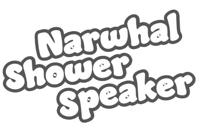 Fizz Creations 1678 Narwhal Shower Speaker