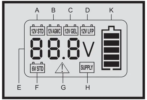 GOOLOO S6 Car and Motorcycle Smart Battery Charger and Maintainer - 2