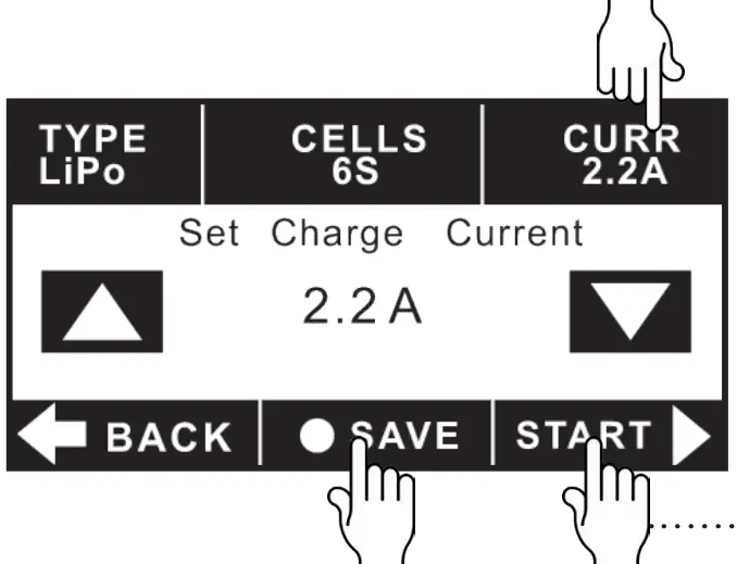 Charge/Discharge current