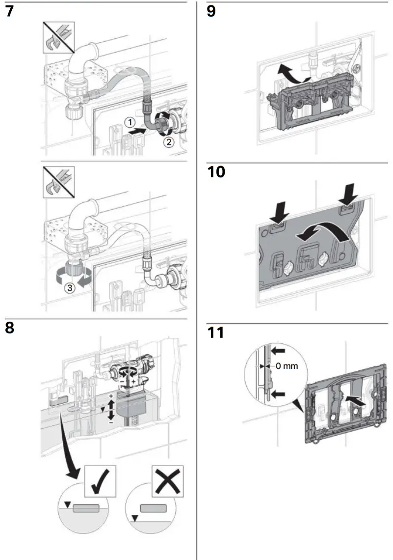 GEBERIT 115 882 KH 1 Sigma20 Dual Flush Access Plate - fig8