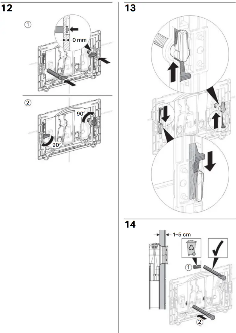 GEBERIT 115 882 KH 1 Sigma20 Dual Flush Access Plate - fig9