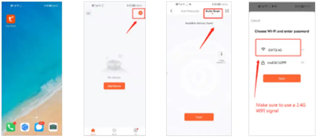 Configuration/Setting up a Wi-Fi connection