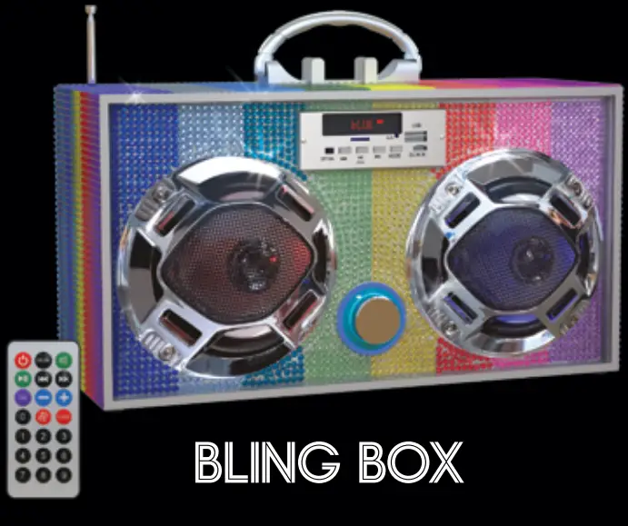 GLAM Nation 8738 Blink Box 10W Speaker 1