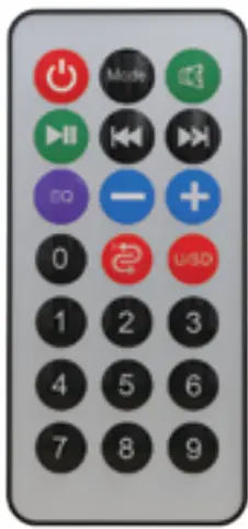 GLAM Nation 8738 Blink Box 10W Speaker - fig 1