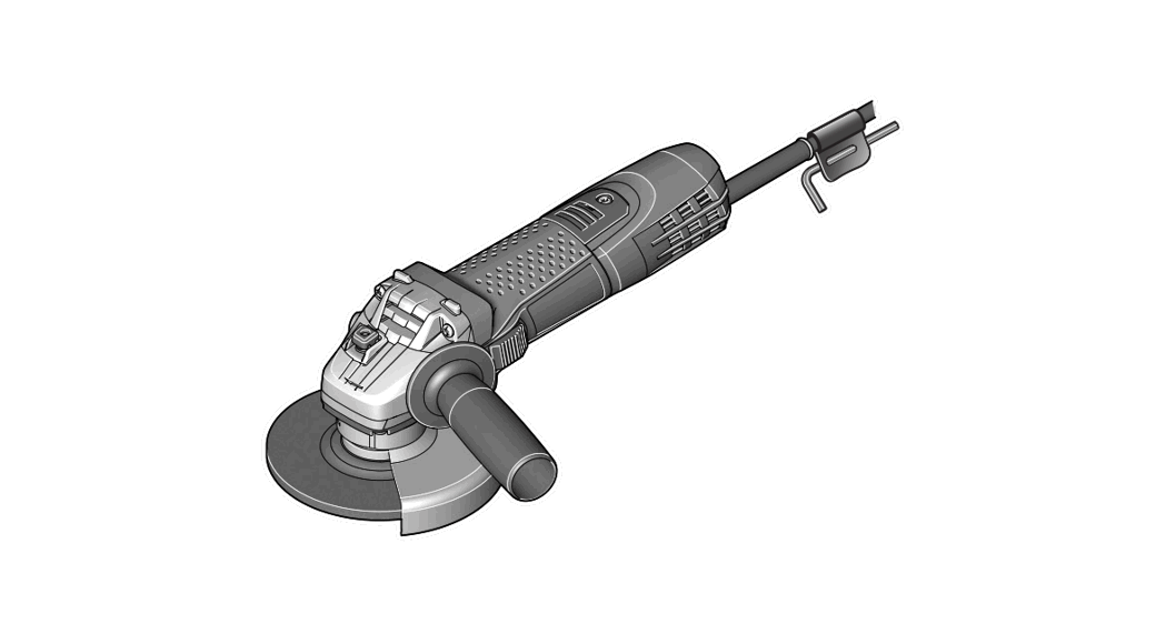 Bosch 7-100 Gws Professional Angle Grinder Instructions
