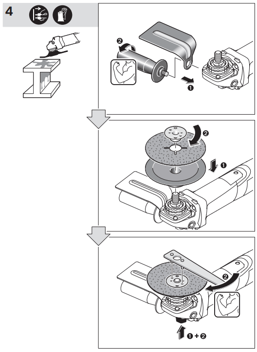 BOSCH 7-100 GWS Professional ANGLE GRINDER - fig11