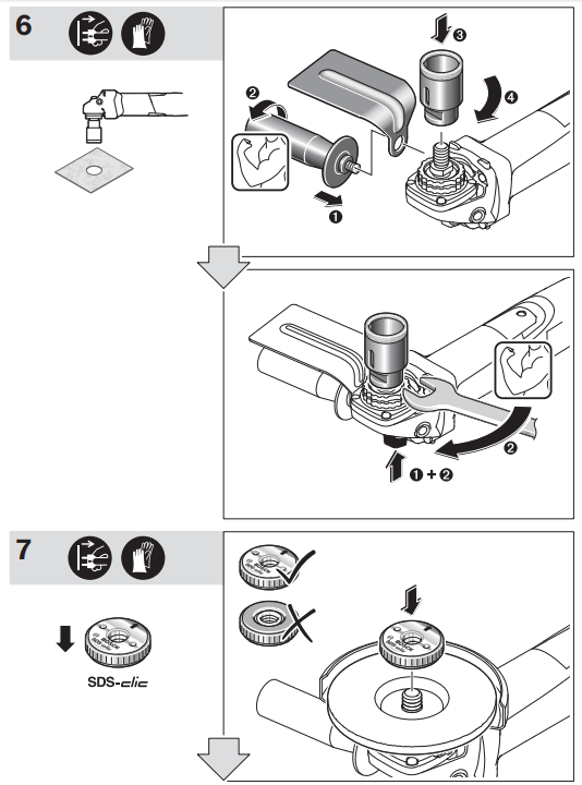 BOSCH 7-100 GWS Professional ANGLE GRINDER - fig13
