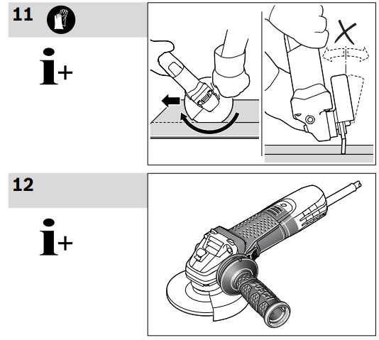 BOSCH 7-100 GWS Professional ANGLE GRINDER - fig16