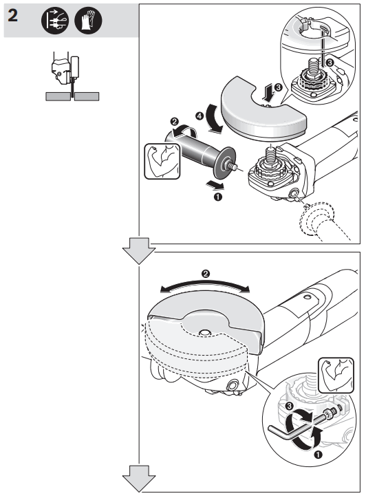 BOSCH 7-100 GWS Professional ANGLE GRINDER - fig7