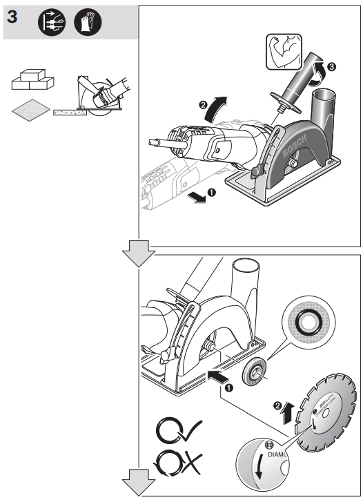 BOSCH 7-100 GWS Professional ANGLE GRINDER - fig9