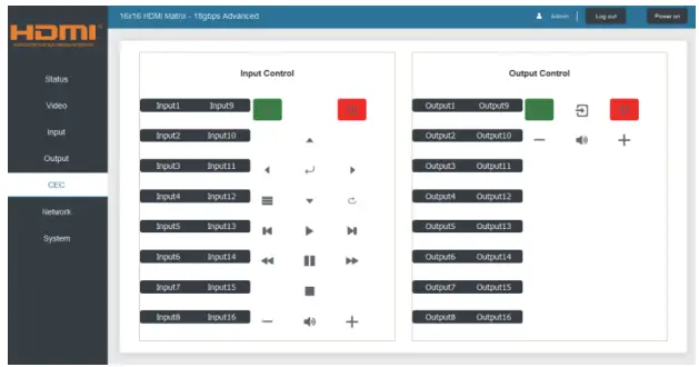 paugge ENT-MX20B16X16 HDMI Matrix ARC Function-fig14