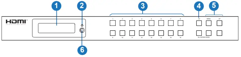 paugge ENT-MX20B16X16 HDMI Matrix ARC Function-fig2