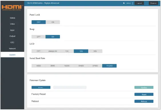 paugge ENT-MX20B16X16 HDMI Matrix ARC Function-fig23