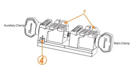 FIG 24 Clamp position calibration