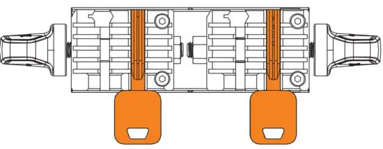 FIG 33 Arc-types keys fixation