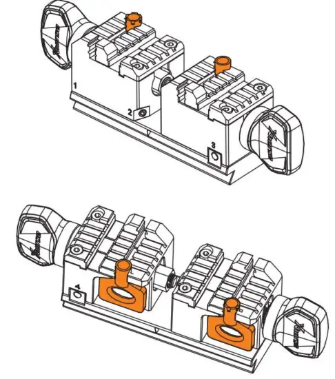 FIG 35 Tubular keys fixation