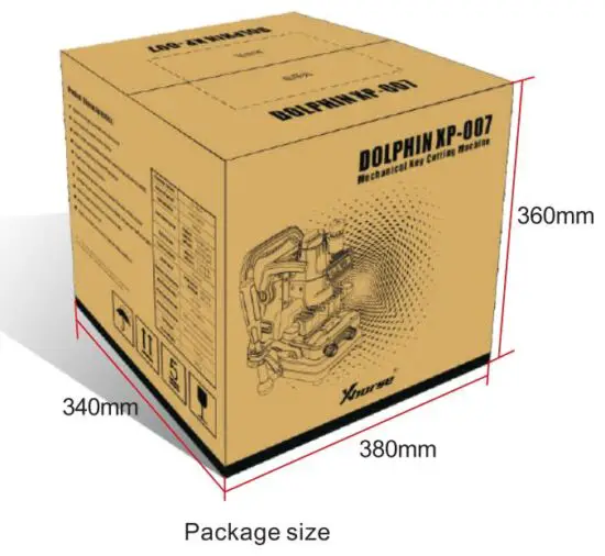FIG 9 Package size