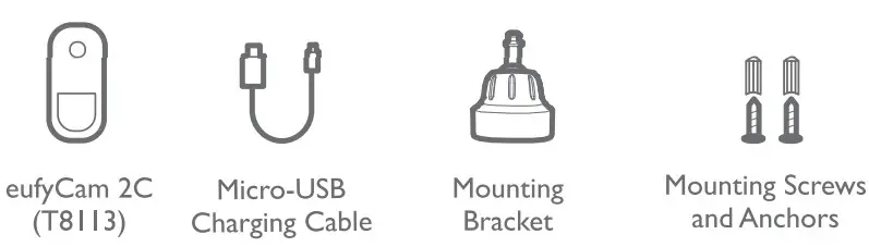 EUFYCAM 2C Wire-Free HD Security Camera -2c