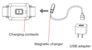 Popglory Smart Watch - How to Charge