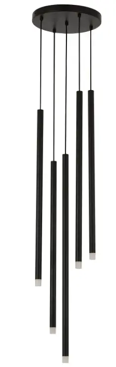 Lucci decor 050649 Flute Pendant Light with 5 Lights product