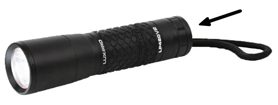 LUXPRO LP420V2 Lumen Tactical LED Compact Handheld Flashlight - fig