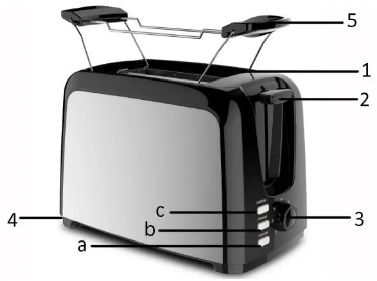 emerio TO 123924 4 Toaster