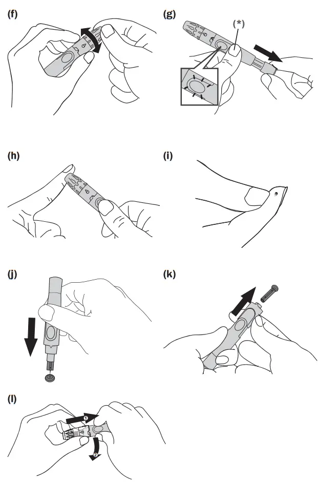 FORA TD-5010B Lancing Device - 1