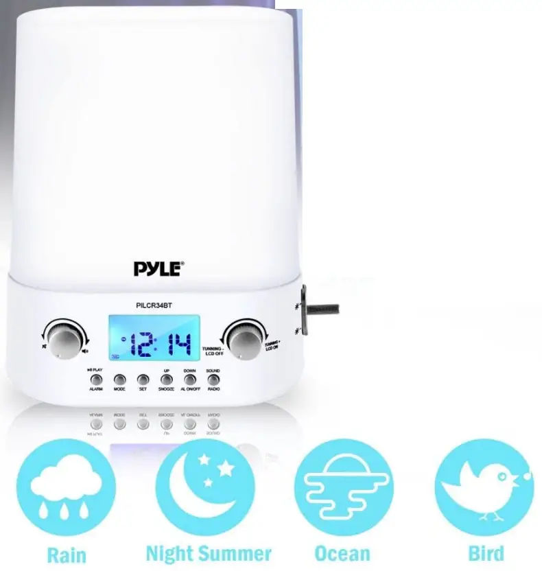 Pyle-PILCR34BT-Bluetooth-Radio-Alarm-Clock-fig-1