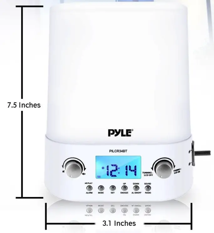 Pyle-PILCR34BT-Bluetooth-Radio-Alarm-Clock-fig-3
