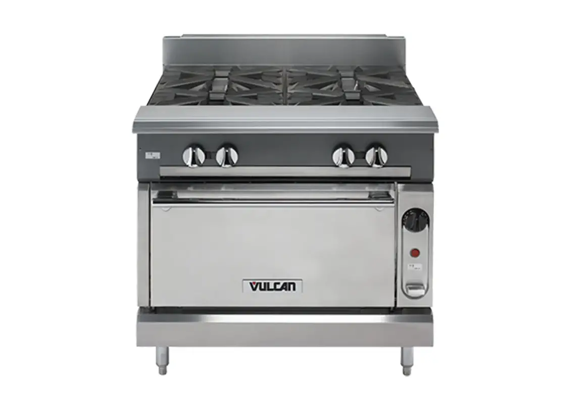 Vulcan V2b18 Modular Frame 2 Cast Iron Open Burner Stainless Steel Range User Manual