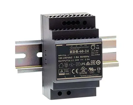 TELRAN-560925-HDR-DIN-Rail-Power-Supply-Series-product-image