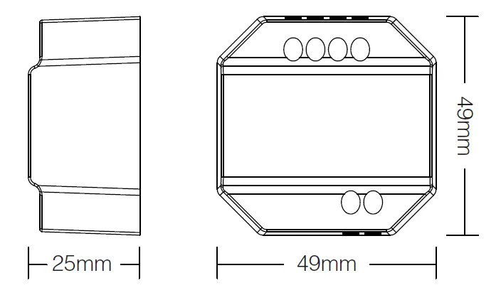 MIBOXER-TRI-C1-AC-Triac-RF-Plus-Push-Dimmer-User-Manual-FIG-1