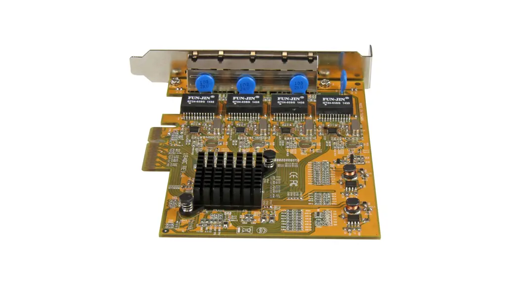 Startech Com St1000spex43 Pcie Gigabit Network Card - 4 Port Instruction Manual Startech Com St1000spex43 Pcie Gigabit Network Card - 4 Port Instruction Manual
