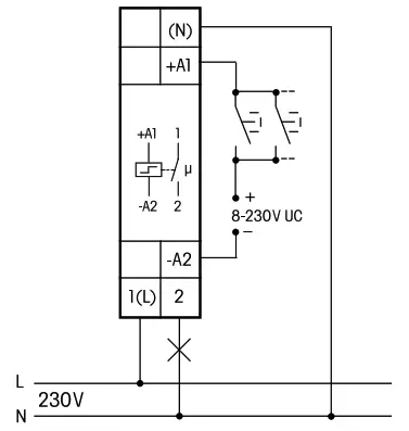 Eltako ESW12DX UC Impulse Switch