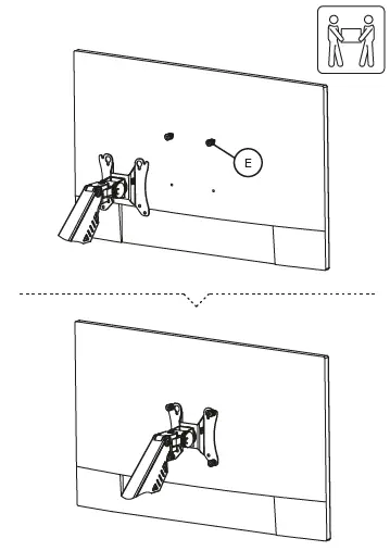 Neomounts FPMA-D750D Monitor Desk Mount fig (8)