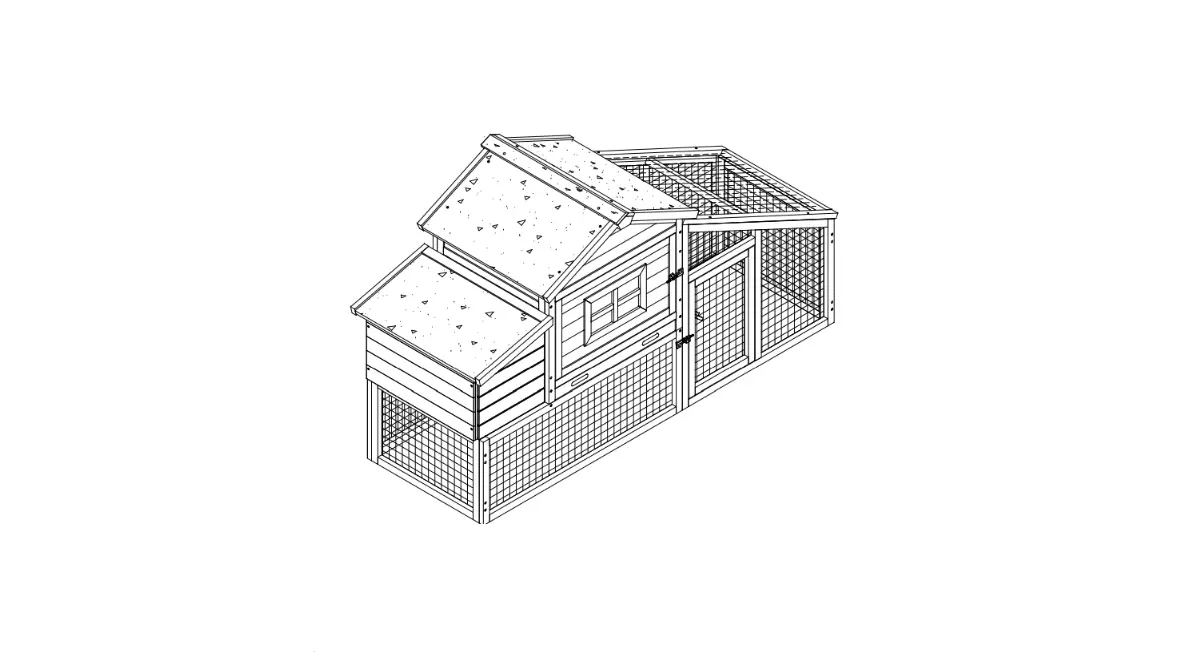 Aivituvin Air 23 Outdoor And Indoor Chicken Coop Instruction Manual Aivituvin Air 23 Outdoor And Indoor Chicken Coop Instruction Manual