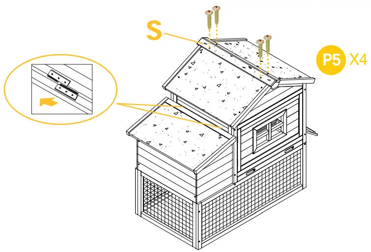aivituvin AIR 23 Outdoor and Indoor Chicken Coop-fig15