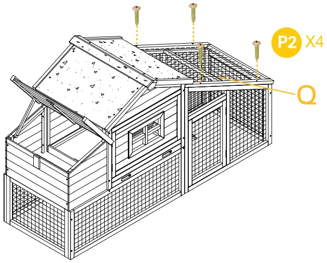 aivituvin AIR 23 Outdoor and Indoor Chicken Coop-fig18