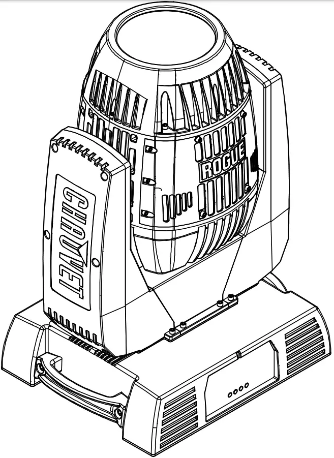 ROGUE OUTCAST1BEAM IP65 Moving Head