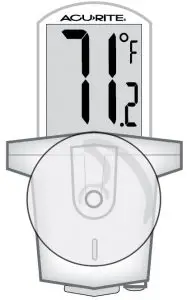 ACU-RITE Window Thermometer 00799