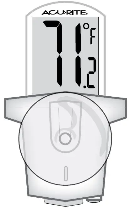 Acu-rite Window Thermometer 00799 Instruction Manual Acu-rite Window Thermometer 00799 Instruction Manual
