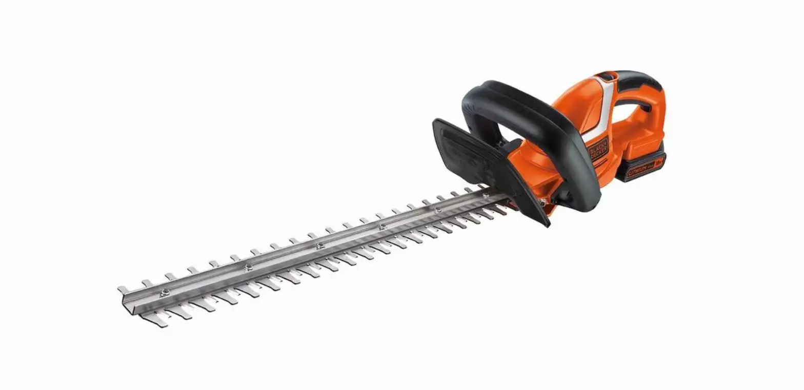 Black Plus Decker Gtc1850l20 18v Li-ion 45cm Cordless Hedge Trimmer Instruction Manual