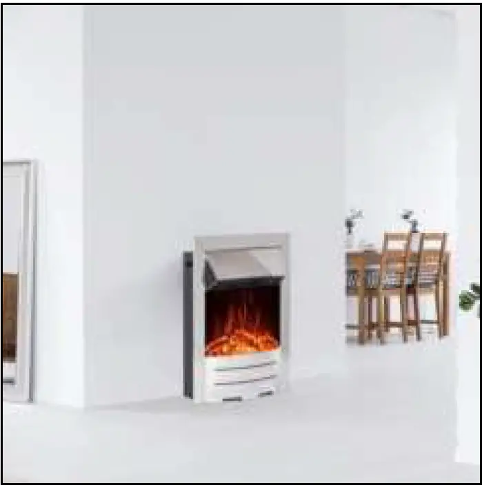 bio fireplace group ELP-80-124 Dorset Electric Fireplace Insert 01