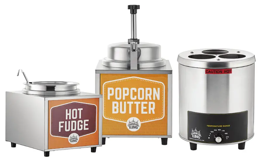 CARNIVAL KING 382RBW35 3 5 Quart Condiment Warmer - Cover