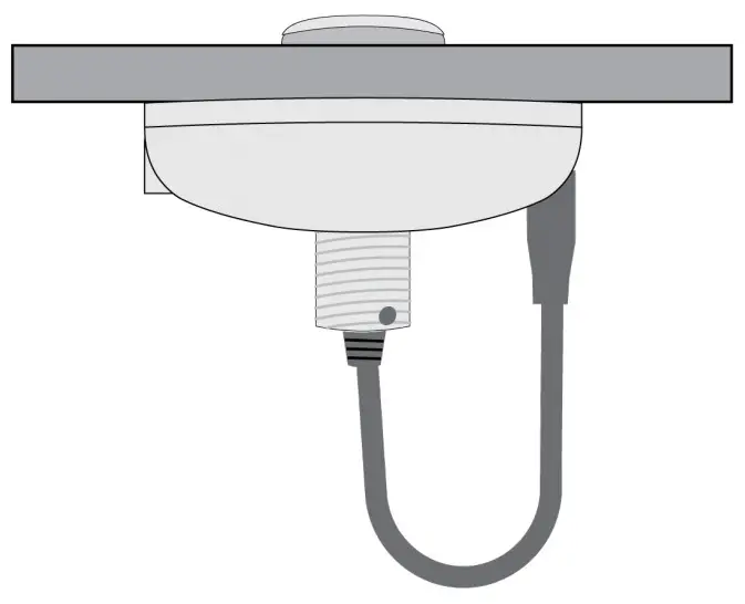 SHURE MXA-MUTE Network Mute Button- Connect the 8-pin