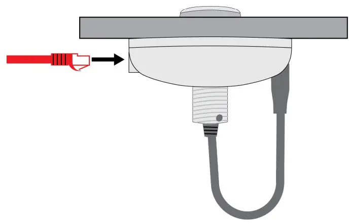SHURE MXA-MUTE Network Mute Button- Ethernet cable