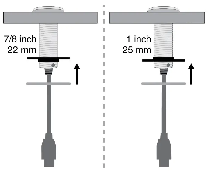 SHURE MXA-MUTE Network Mute Button- network port