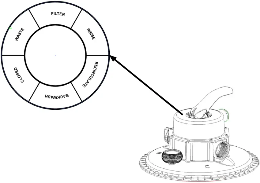EXIT 14ft Pool Wood Ø488 X 122cm With Dome And Sand Filter Pump - FIGURE 30