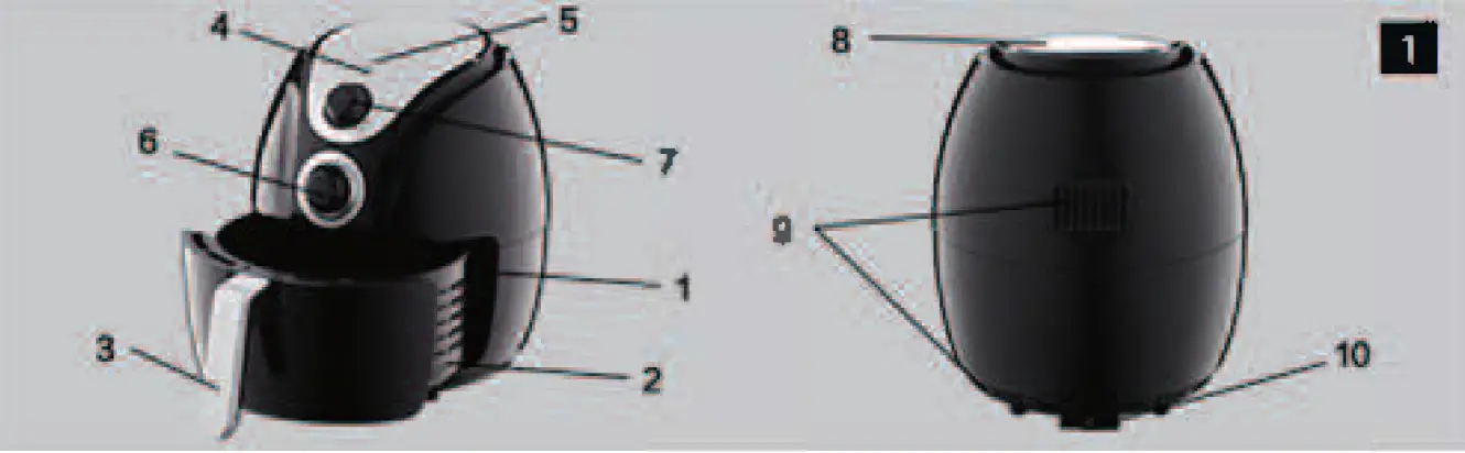 aigostar 30JQW Air Fryer 01