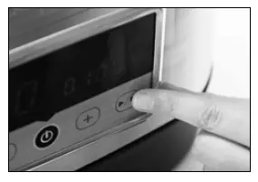 Press the Timer button,